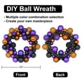 thumbnail image 4 of 14'' DIY Halloween Ball Wreath Garland Decoration for Festival Celebration Door Window Wall Home Theme Party Events Gifts, 4 of 7