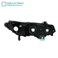 thumbnail image 4 of Spec-D Tuning Chrome Housing Clear Lens Headlights Compatible with 2006-2011 Honda Civic 2Dr Coupe L+R Pair Head Light Lamp Assembly, 4 of 6