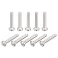 thumbnail image 1 of Tornillos de Máquina Unique Bargains 304 Inoxidable Acero M2x12mm 10uds Ranurada, 1 of 5