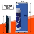 thumbnail image 3 of Retractable Banner Stand 33½"x80" Roll Up Banner Stand Advertising Display Stand, 3 of 17