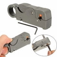 thumbnail image 4 of 2pcs Rotary Coax Coax Cable Stripper Cutter Tool for RG58 RG59/62 RG6 Wire Stripper, 4 of 5