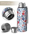 thumbnail image 2 of 20 Oz Pioneer Flower Coffee Tumbler Double Wall Insulated Stainless Steel Water Bottle | Metal Reusable Thermoses Flask with Cup Cap | Leak & Sweat Proof with Anti-Dust Lid, 2 of 7