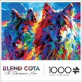 thumbnail image 2 of Rompecabezas Buffalo Games Blend COTA Wolves True Love 1000 unidades, 2 of 6