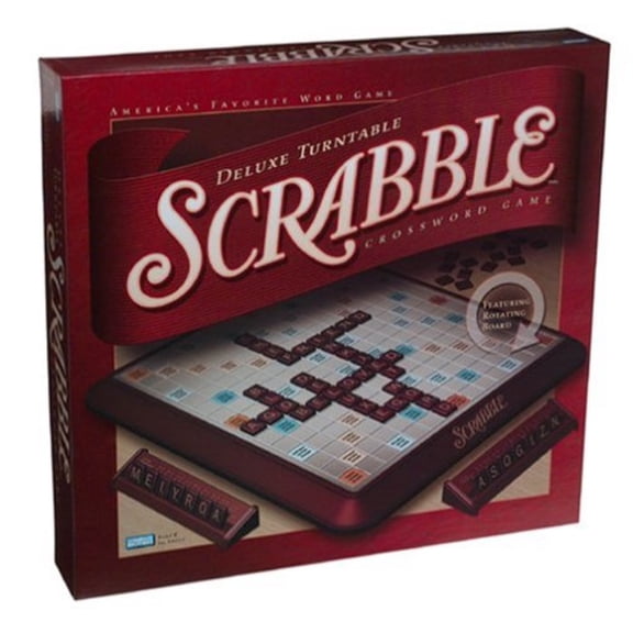 Pre-Owned Hasbro Gaming Deluxe Turntable Scrabble