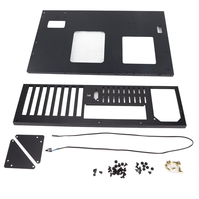 Case Rack for Motherboards Widely Body Heat Dissipation Design Open Chassis Mining Machine Within 305x245mm