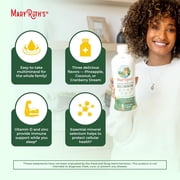 MaryRuth's Family Formulated Liquid Multimineral Supplement for Immune, Hair, Skin, Bone Support, No Melatonin, Pineapple Dream, Ages 1+, 32 fl oz