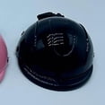 thumbnail image 1 of Casco para perros y gatos pequeños, casco para mascotas, casco para motocicleta o bicicleta, correa ajustable, gorra para mascotas para exteriores, pe negro, 1 of 8