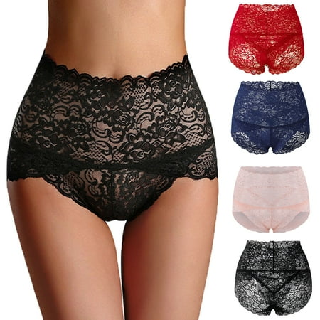 

Women Soft Lace Underpants Seamless Lingerie Briefs Hipster Underwear Panties