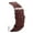 Coffee, variant on 24mm Genuine Leather Watch Band Vegetable-Tanned Leather Watch Strap Stone Pattern Replacement Wrist Strap Coffee Color