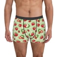 thumbnail image 2 of Bingfone Strawberry Floral Men's Underwear - Casual Stretch Boxer Briefs-X-Large, 2 of 7