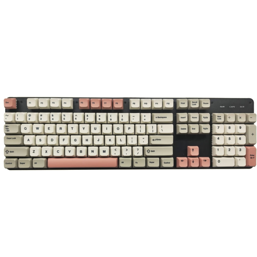 AOOOWER 138Key 9009 Retro Keycap PBT Dye Sublimation XDA Profile Mechanical Keyboards