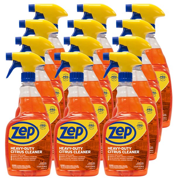 Zep HeavyDuty Citrus Cleaner 32 Ounce ZUCIT32CA (Case of 12) Walmart