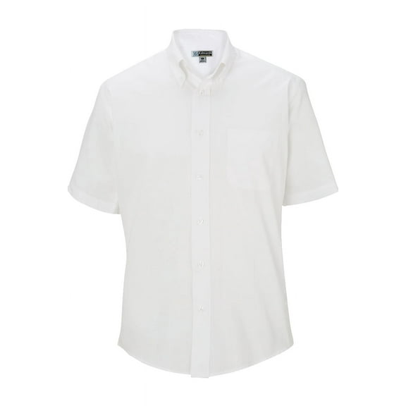 Edwards Men's Pinpoint Oxford Shirt - Short Sleeve