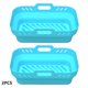 thumbnail image 1 of 2 piezas de revestimiento de silicona para freidora de aire Ninja Dual, accesorios reutilizables para ollas, parrillas y sartenes de silicona, accesorio de cocina para hornear, tamaño A4, 1 of 6