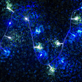 thumbnail image 2 of Serie Navideña Decorativa Navicolors Luz Led Azul/Blanco Paquete 3 Pz 100 Focos 8 Funciones Cable Transparente 6.6 m, 2 of 5