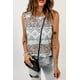 thumbnail image 2 of ABPHQTO Camiseta sin mangas con estampado de leopardo geométrico retro para mujer, 2 of 5