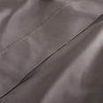 thumbnail image 3 of Superior Tierney Cotton Percale Deep Pocket Sheet Set, Split King, Gray, 3 of 6