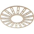 thumbnail image 2 of Ekena Millwork 38"OD x 13 3/4"ID x 3/8"T Hale Wood Fretwork Pierced Ceiling Medallion, Alder, 2 of 3