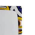 thumbnail image 3 of Ambesonne Emoji Art Fitted Sheet, Monster Funny Yellow Face, California King, Ivory Mustard and Black, 3 of 3