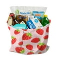 thumbnail image 3 of Cute Strawberry Canvas Tote Bag – Reusable Grocery Bag with Watercolor Red Berry & Kawaii Fruit Print for Strawberry Lovers & Summer Style Fans, 3 of 7