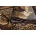 thumbnail image 6 of Nature Novelty 5' x 7' Brown and Beige Polypropylene Indoor Area Rug, 6 of 9