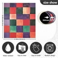 thumbnail image 5 of Yayeee Magnetic Dishwasher Cover for The Front Decoration Home Kitchen Machine Sticker Protector, Red and Purple Plaid Pattern, 5 of 6