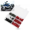 thumbnail image 1 of Kit de Pernos de Carenado Para Motocicleta, Tornillos de Aluminio Billet M5 M6, Herrajes Duraderos e Impermebles, SE Adapta a la Mayoría de Las Bicicletas, Para Delantero,, 1 of 7