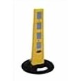 thumbnail image 3 of Plastic Bollard Barricade 24"H Ylw, 3 of 4