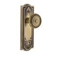 thumbnail image 3 of Grandeur Parsol_Psg_238 Parthenon Solid Brass Rose Passage Door Knob Set - Bronze, 3 of 6