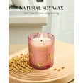 thumbnail image 5 of M&SENSE Floral Scented Soy Candles: 7.8oz 42-Hour Long Burning Time,Vegan Heavy Scented, No Toxin Spring Summer Candles for Home Fragrance, Housewarming Gift, 5 of 9