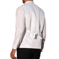thumbnail image 3 of INSPIRE CHIC Chaleco de Hombre Brillante V Cuello Sin Mangas Chaleco Metálico Brillante para Fiesta Formal XL Verde, 3 of 4