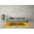 thumbnail image 3 of Ahgly Company Indoor Rectangle Oriental Yellow Traditional Area Rugs, 4' x 6', 3 of 4