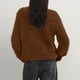 thumbnail image 5 of Puntoco Chaqueta De Color Liso Para Mujer Con Botones De Felpa Y Mangas Largas Con Capucha, Ropa Informal Para Exteriores, 5 of 7