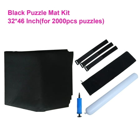 Puzzle Roll Up Mat Felt Storage Mat Puzzle Saver with Inflatable Tube ...
