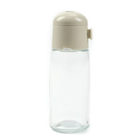 

Glass Salt Pepper Dispenser Precise Quantitative Seasoning Bottle Portable Seal