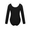 thumbnail image 4 of AKAFMK Long Sleeve Ballet Leotards for Girls Dance Leotard Solid Gymnastics Ballet Outfits (Toddler/Little Kid/Big kid), 4 of 5