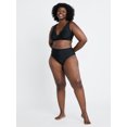 thumbnail image 2 of Time and Tru Women's and Women's Plus Scalloped Bikini Top, Sizes S-3X, 2 of 4
