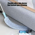 thumbnail image 6 of Retractable Gap Dust Cleaner with Extension Pole, Flat Duster for Under Appliances, Bendable Microfiber Duster for Under Furniture, Refrigerator and Couch, Washable Dusting Wand, 6 of 7