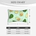 thumbnail image 6 of Daiia Avocado Bedding Waterproof Pillow Protector Zippered Queen – Bed Bug Proof Pillow Encasement-16"x24", 6 of 9