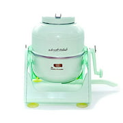 L'alternative à la lessive, WonderWash, machine à laver portable, mini laveuse, compacte et non électrique, vert menthe