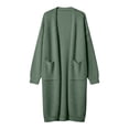 thumbnail image 5 of Jovrlynd Women Cardigan Long Sleeve Open Front Long Cardigans with Pockets Plus Size Soft Comfy Winter Coats, M-5XL, 5 of 5