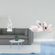thumbnail image 2 of Escultura de cisne de fuego de resina moderna, figura abstracta, adorno para oficina, patio, estantería, dormitorio, sala de estar, regalo, 2 of 8