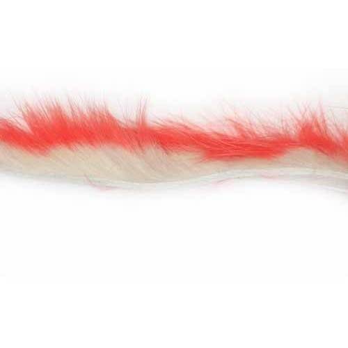Rabbit Zonkers Two Toned Flesh Strips Creamy Pink Fly Tying Salmon Trout