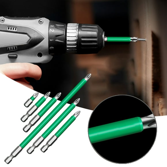 asddcavvf Strong Durability Screwdriver Drill Bit Set 6Pcs Screwdriver Bit Set Precision Screwdriver Set Universal Alloy Steel Screwdriver Glass Screwdriver Set