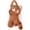 Brown, variant on Yvsxxv Car Tissue Holder, Cute Panda Tissue Box Cover Hanging Plush Paper Storage Holder Napkin Box Tissue Dispenser for Home Office Car Decoration