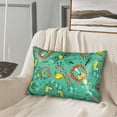 thumbnail image 3 of Bingfone Funny Animals in Jungle Print Satin Pillowcase for Hair - Standard Size with Zipper Silky & Soft Pillow Covers,20x30 inches, 3 of 8