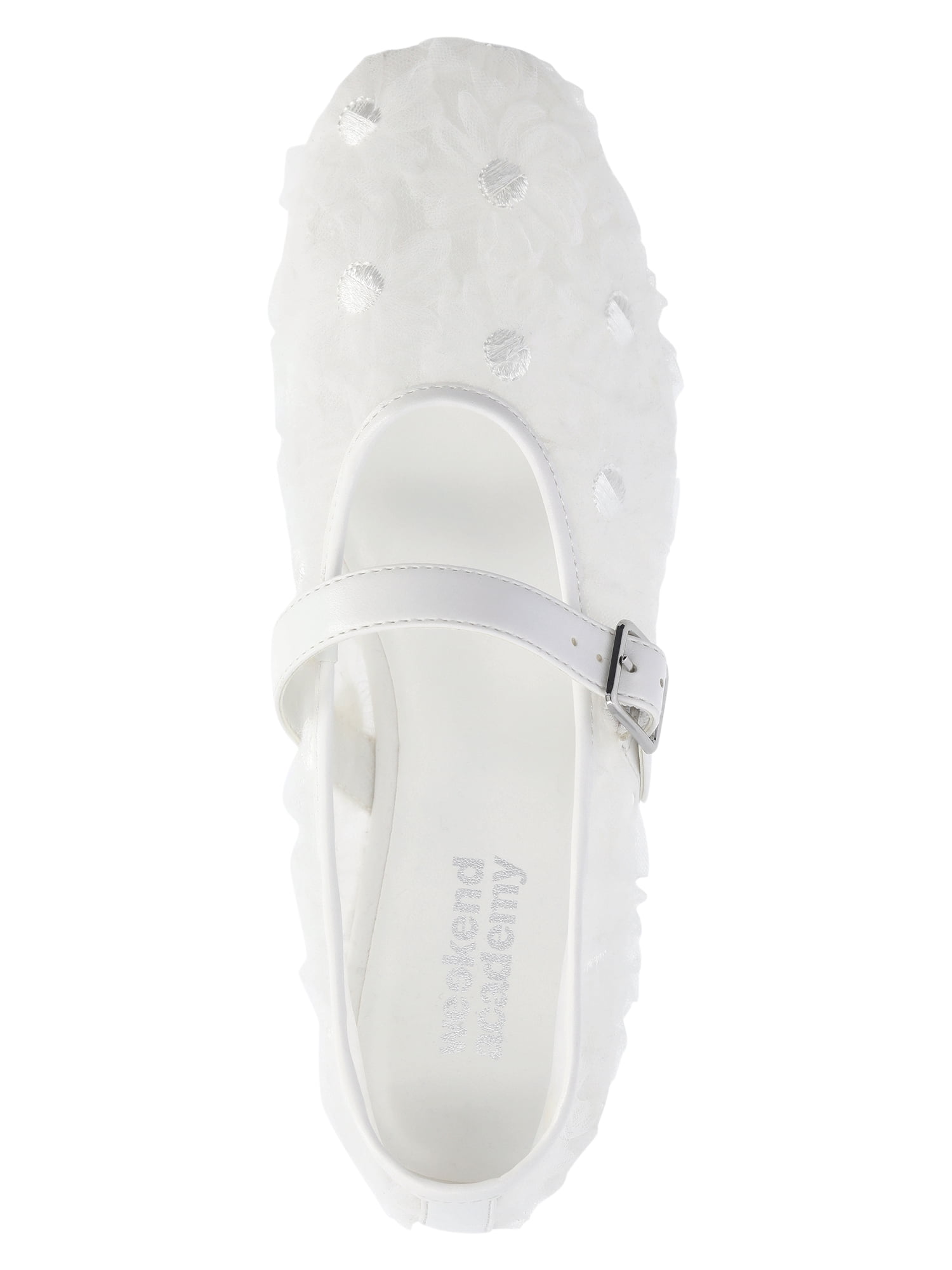 Weekend Academy Girls Tulle Ballet Flats