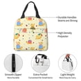 thumbnail image 4 of Easygdp Colorful Cartoon Snail Bolsa Térmica Premium - Tela Oxford Impermeable, Gran Capacidad, Bolsillo Frontal, Unisex para Trabajo, Escuela, Actividades al Aire Libre y Picnics, 4 of 8