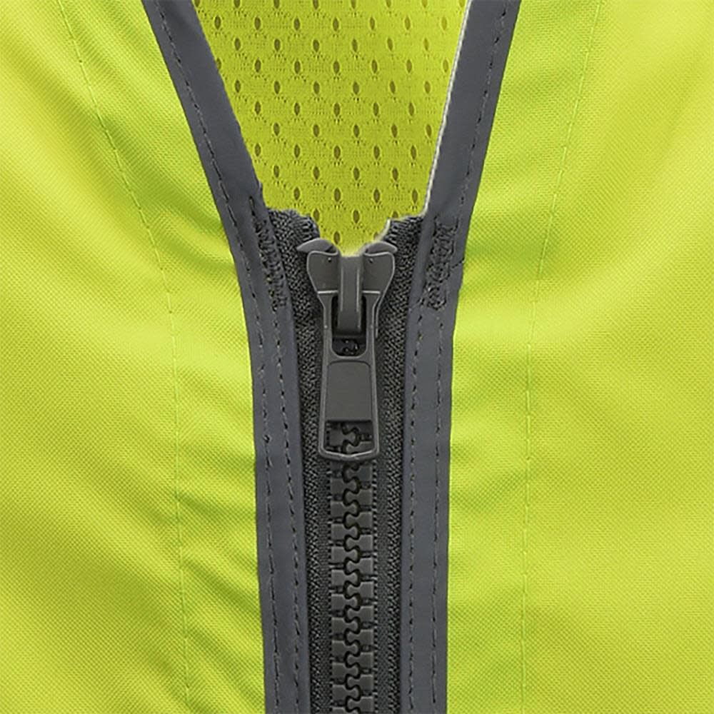 Radians SV55-2ZGD Class 2 Woven Two Tone Green Engineer's Safety Vest