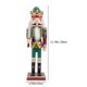 thumbnail image 2 of 2pcs Nutcracker Desktop Decoration Xmas Nutcracker Pendant Nutcracker Wood Crafts, 2 of 2